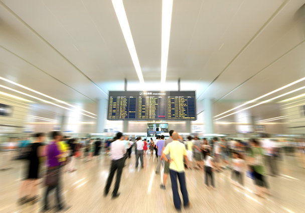 pasajeros en el aeropuerto - Foto, imagen