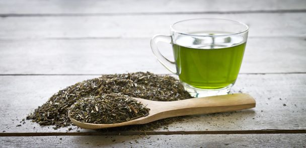 Grüner Tee - Foto, Bild
