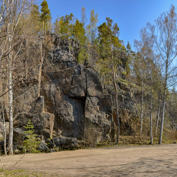 Weekend trip to the Republic of Karelia.  The beauty of the Northern regions.  - Photo, Image