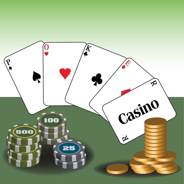καζίνο θέμα - Διάνυσμα, εικόνα