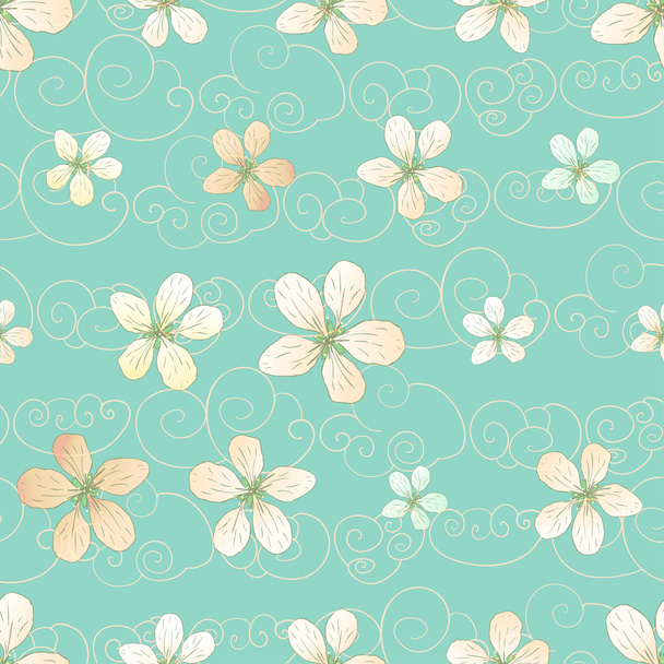 Floral Pattern - Vektor, obrázek