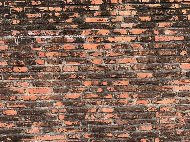 old red brick wall texture background  - Foto, Imagem