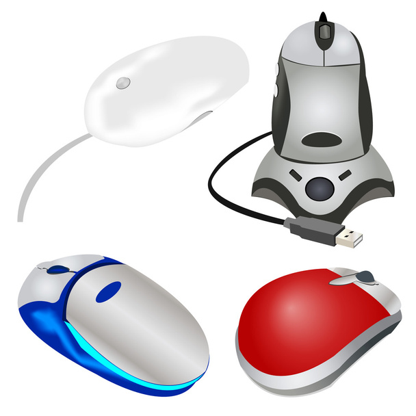 Computer mouses - Vector, Imagen
