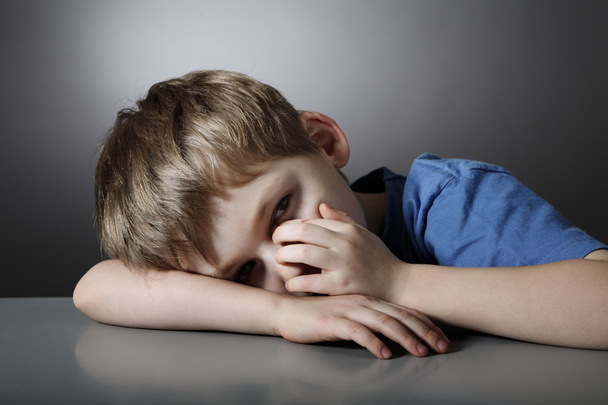 Child in depression - Фото, изображение