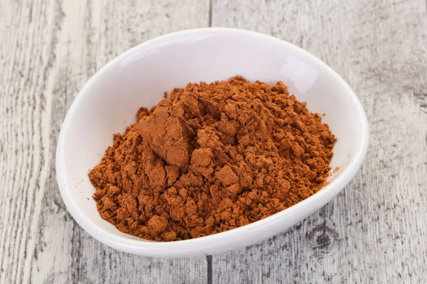 Cocoa powder in the bowl - Photo, Image