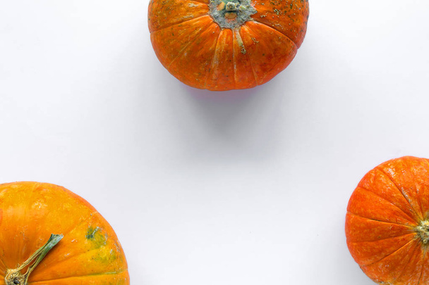 sweet pumpkins isolated on white background - Fotoğraf, Görsel