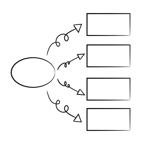 векторная иллюстрация диаграммы, шаблона
  - Вектор,изображение
