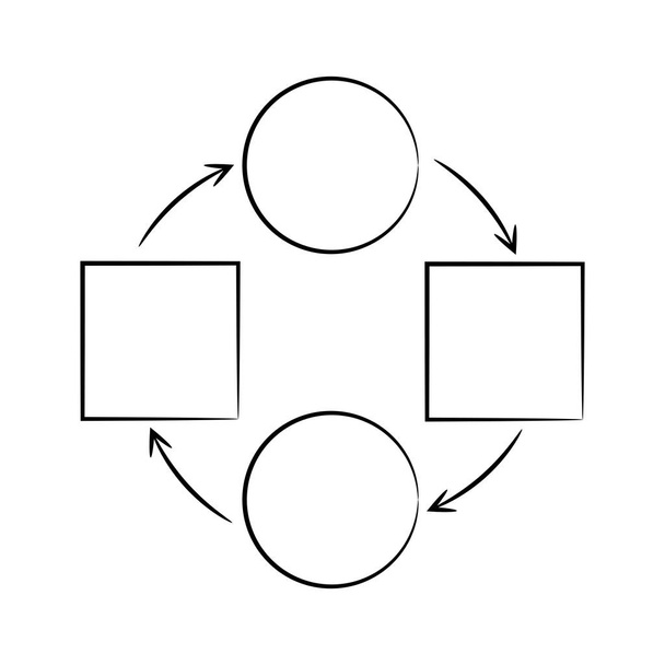 Vektorová ilustrace diagramu - Vektor, obrázek