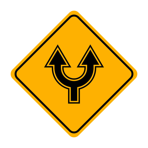 vector illustration of road sign - Vector, Image