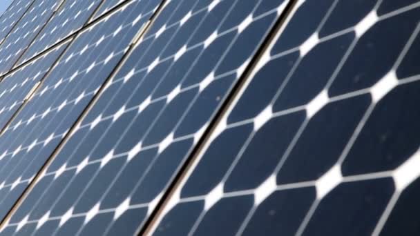 záběr solárních desek - Záběry, video