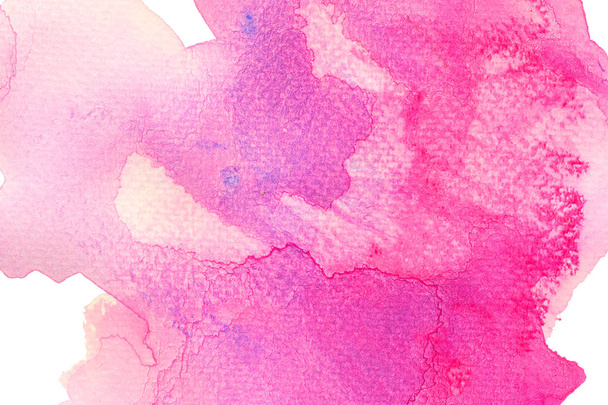 Magenta watercolor texture background - Photo, Image