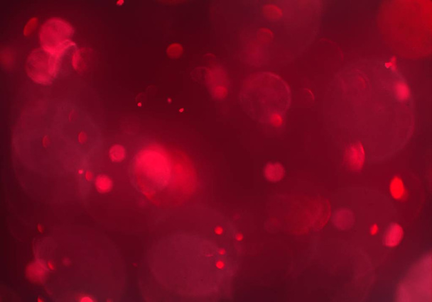 abstract red bokeh background - Foto, immagini