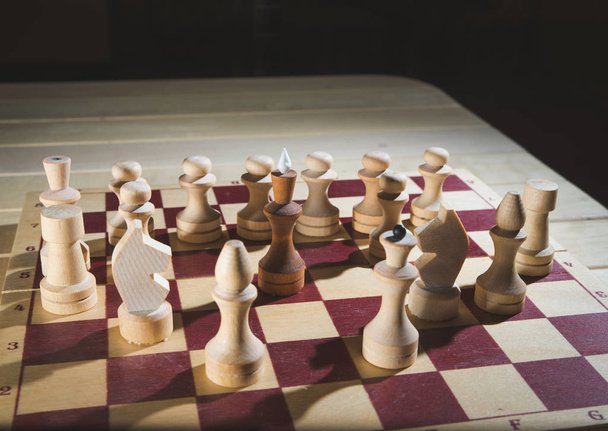 chess game. chess, the game - Φωτογραφία, εικόνα