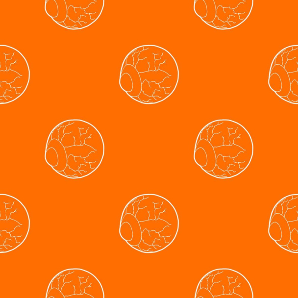 Eye pattern vector orange - Vecteur, image