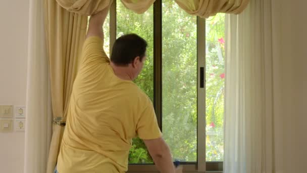 hervorragender Fensterputzer - Filmmaterial, Video