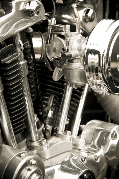 Мотоциклетный двигатель - Фото, изображение