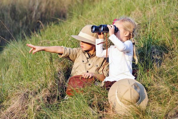 Safari kids - Φωτογραφία, εικόνα