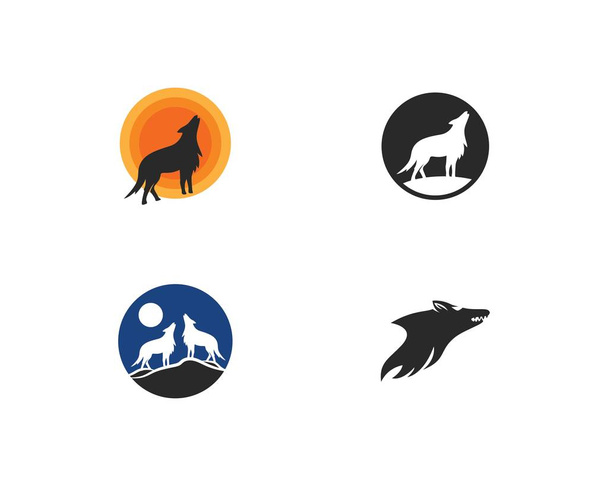 Wolf Logo vector - Vector, Image