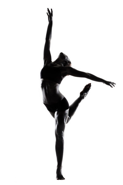 bodypainted dancer - Photo, image