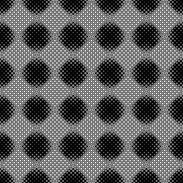 Bianco e nero modello di cerchio geometrico sfondo
 - Vettoriali, immagini