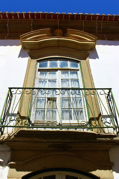 Detail of a window at Castelo Branco, Portugal - Photo, Image