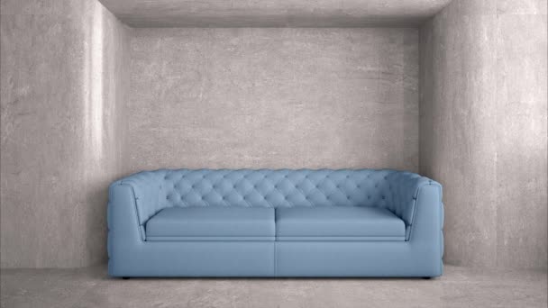 moderni olohuone monivärinen sohva ja alfa naamio 3d renderöinti
 - Materiaali, video