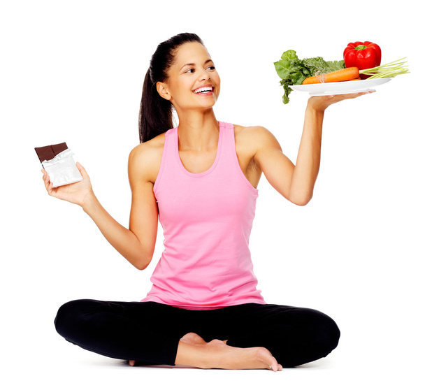 healthy eating woman - Foto, Imagem