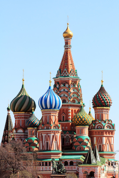 A historical landmark - St. Basil's Cathedral in Moscow - Foto, Bild