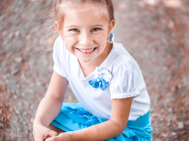 Cute smiling little girl - Zdjęcie, obraz