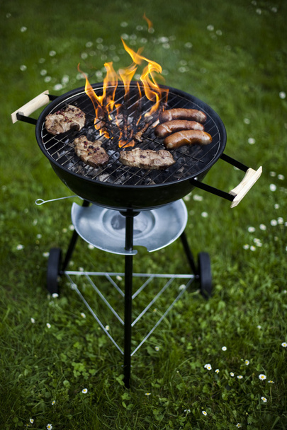 Grilling at summer weekend - Photo, Image