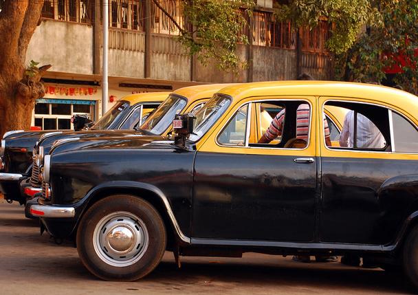 taksi, taksi durağı Hindistan - Fotoğraf, Görsel