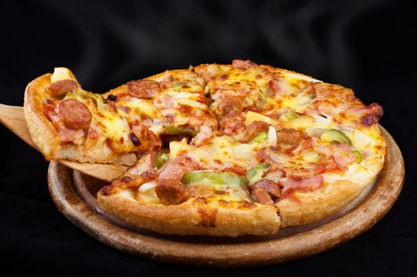 Supreme Hot Pizza - Photo, Image