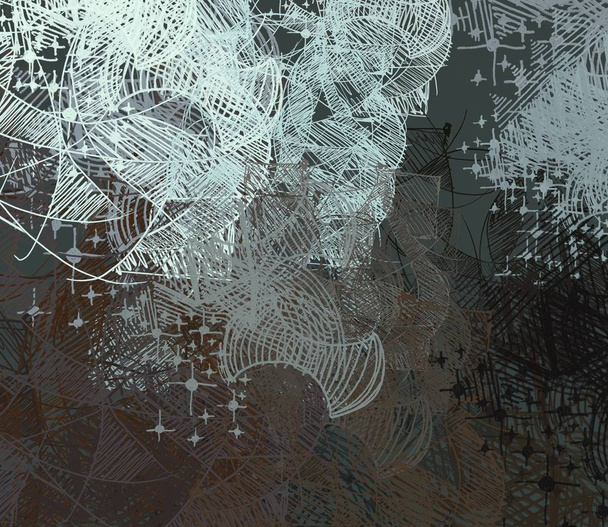 drawing abstract background, copy space wallpaper - Φωτογραφία, εικόνα