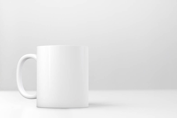 White Mug Mockup. Perfect for businesses selling mugs - Photo, Image