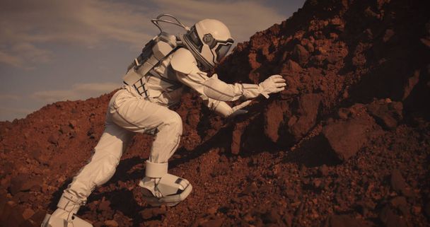 Δύο αστροναύτες στον Άρη - Φωτογραφία, εικόνα