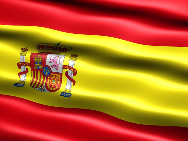 Bandeira de Espanha
 - Foto, Imagem