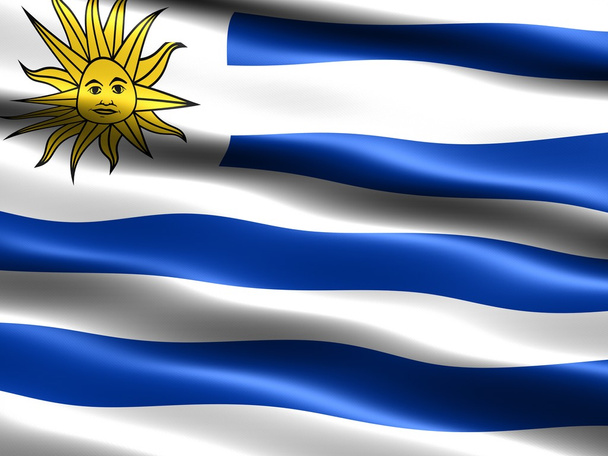 Bandera de Uruguay
 - Foto, Imagen