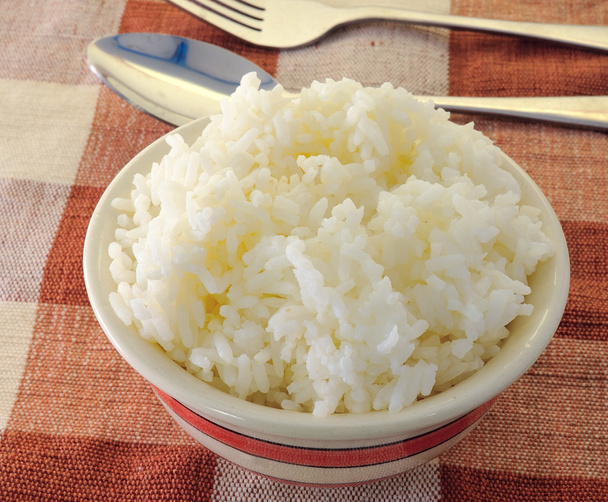arroz en un tazón - Foto, imagen