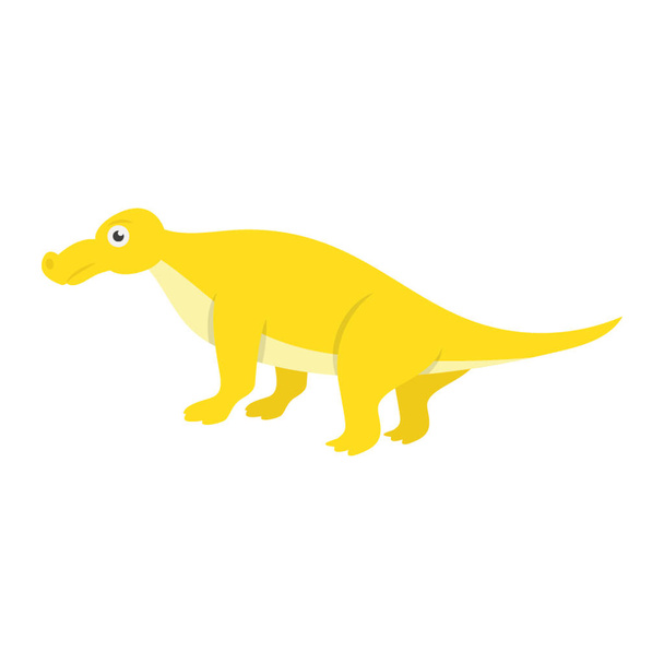 Baby compsognathus dino flat design  - ベクター画像