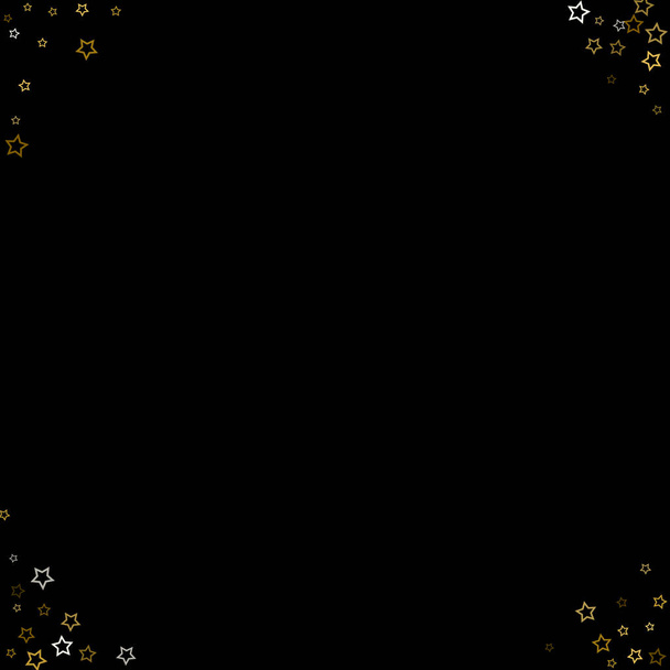 gold glitter confetti sparkle - Vetor, Imagem