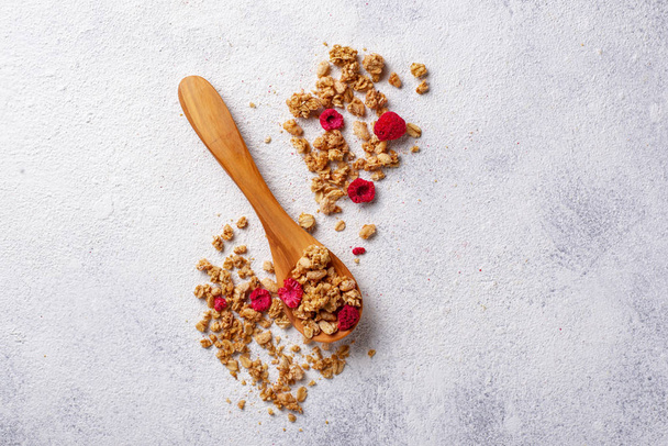 Domácí granola s sušené bobule - Fotografie, Obrázek