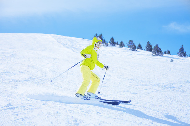 Speed, fun, ski - Photo, Image