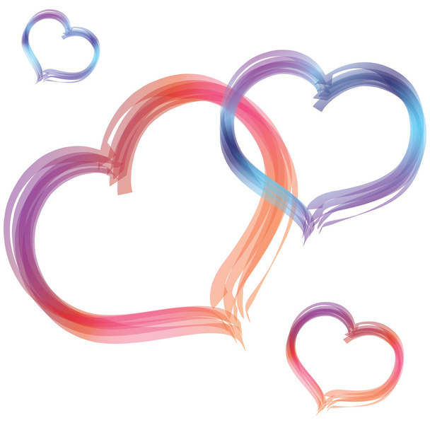 conception de forme de coeur pour les symboles d'amour
 - Vecteur, image