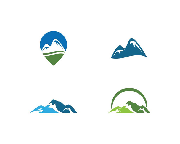 Dağlar logosu  - Vektör, Görsel