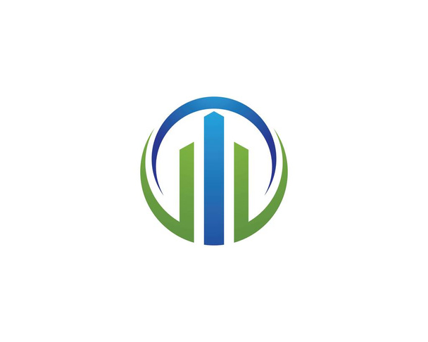 Vállalkozásfinanszírozás professzionális logó sablon - Vektor, kép
