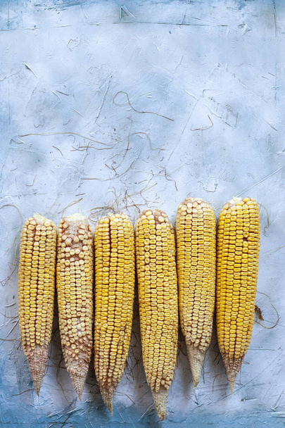 Sweet corns on bright background - Foto, immagini