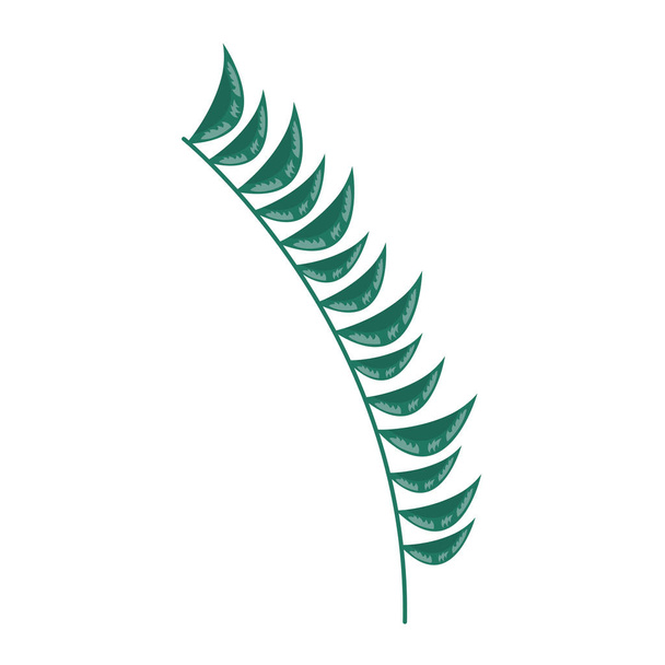 green branch leaves foliage - Vector, Image