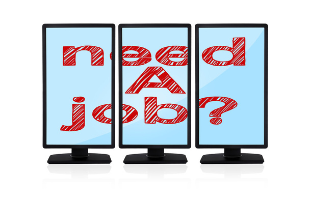 monitors with need a job - Foto, Imagem