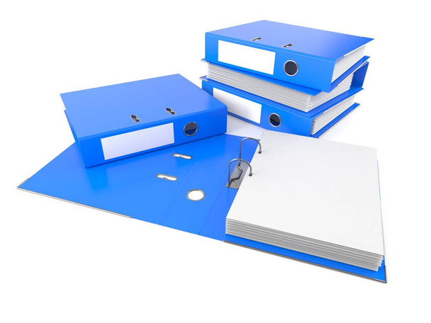 Ring binders with blank space - Photo, Image