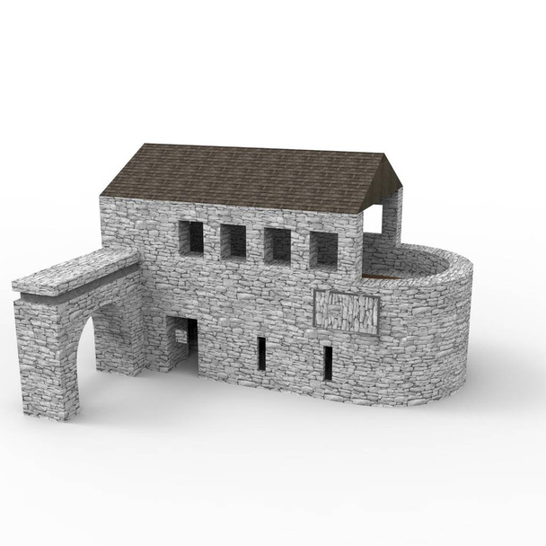 3D design of home space rendering results from the blender application - Fotó, kép